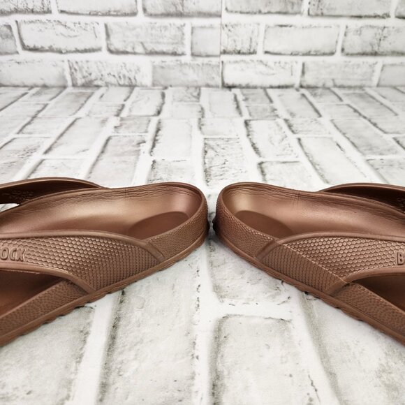 Birkenstock Honolulu Essentials EVA Women's Size US 7 EU 38 Copper Slides Sandal - Picture 4 of 10